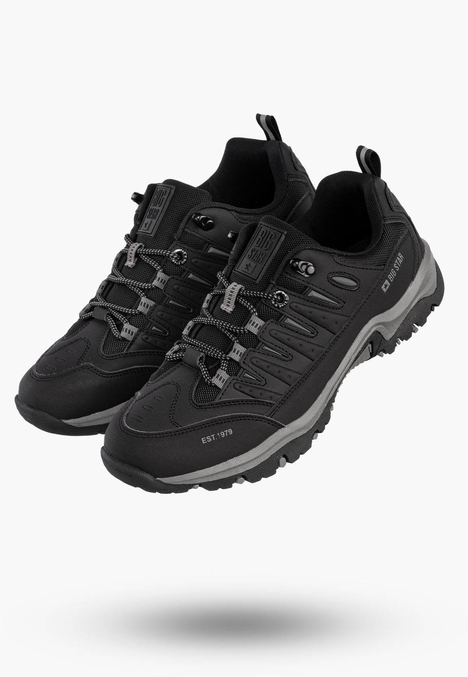 Buty Męskie BIG STAR Sneakersy Sportowe Czarne RR174074