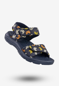 Sandały Dziecięce Buty Na Basen Lekkie Na Rzepy Granatowe axim 1S24446