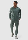 Bluza Męska 4F Khaki Rozpinana Sportowa 4FWSS24TSWSM1011