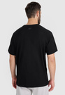 Koszulka Męska 4F Sportowa Bawełniana Oversize T-Shirt Basic Czarny 4FWAW25TTSHM2360