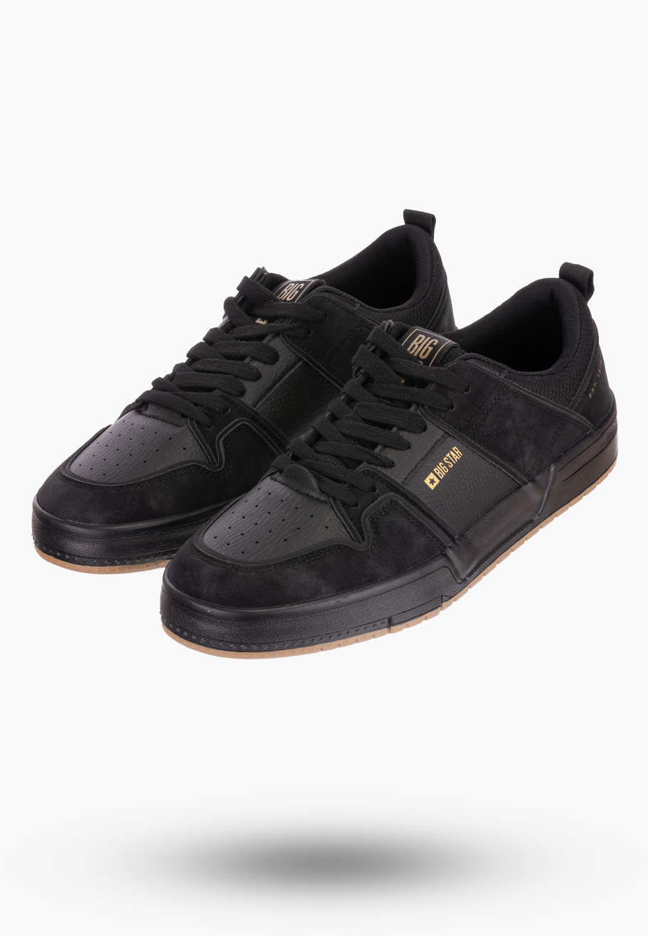 Sneakersy Big Star Czarne Buty Męskie NN174094