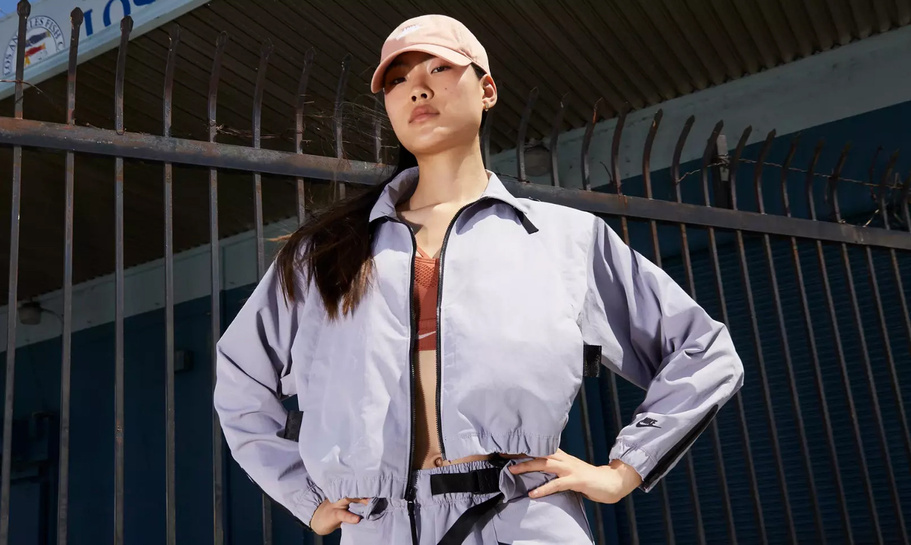 Kurtka Damska Nike Tech Pack Sportswear Dri-Fit Fioletowa