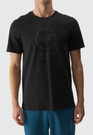 Koszulka Męska 4F T-shirt Czarny Logo