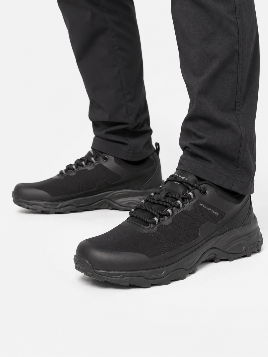 Buty Trekkingowe Męskie DK Aqua Softshell Sportowe Wodoodporne Czarne