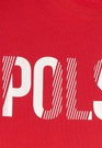 Koszulka Męska 4F Polska T-Shirt Sportowy Bawełniany Czerwony 4FRSS26TTSHM4202