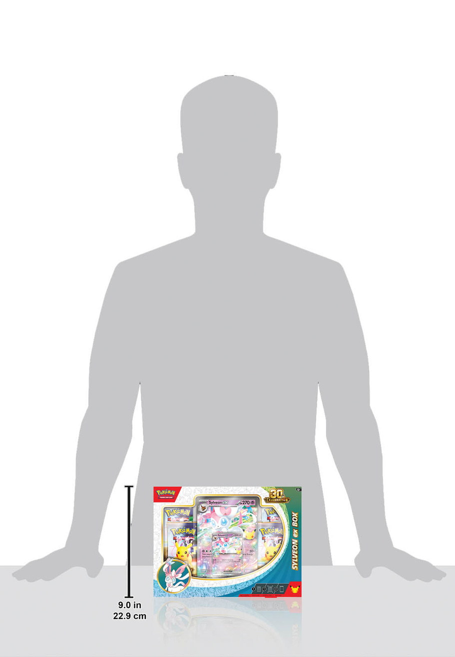 Pokémon TCG 30th Celebration Sylveon ex Box 4 boostery karta promo Jumbo 2026