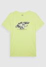 Koszulka Chłopięca 4F T-shirt Z Nadrukiem Jasny Zielony 4FJRSS24TTSHM2210
