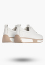 Sneakersy Damskie Buty Skórzane Półbuty Casual Białe Filippo DP6740/26
