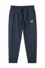 Spodnie Męskie SIKSILK Eleganckie Prążkowane Casual Joggery Granatowe