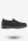 Sneakersy Męskie Buty Sportowe Wsuwane News Czarne 9TX02-1022