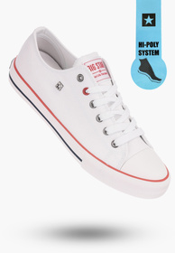 Trampki Big Star Białe Buty Męskie NN174301