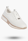 Sneakersy Damskie Buty Skórzane Półbuty Casual Białe Filippo DP6740/26