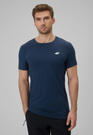 Koszulka Męska 4F T-shirt Basic Regular Granatowa 4FWMM00TTSHM3340