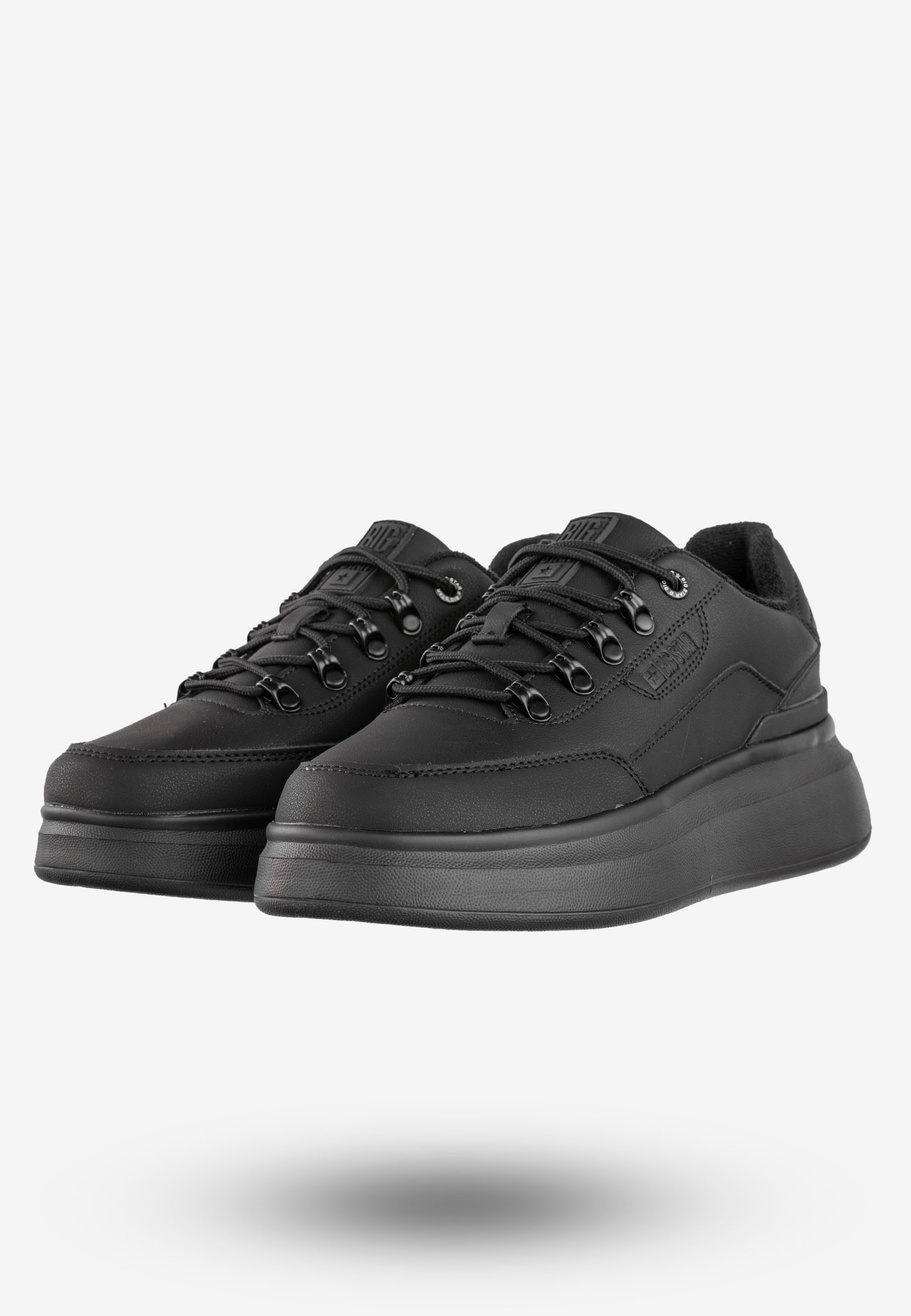 Sneakersy Męskie Buty Sportowe BIG STAR Czarne OO174306