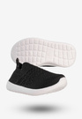 Sneakersy Dziecięce Wsuwane Buty Sportowe Lekkie Czarne Apawwa
