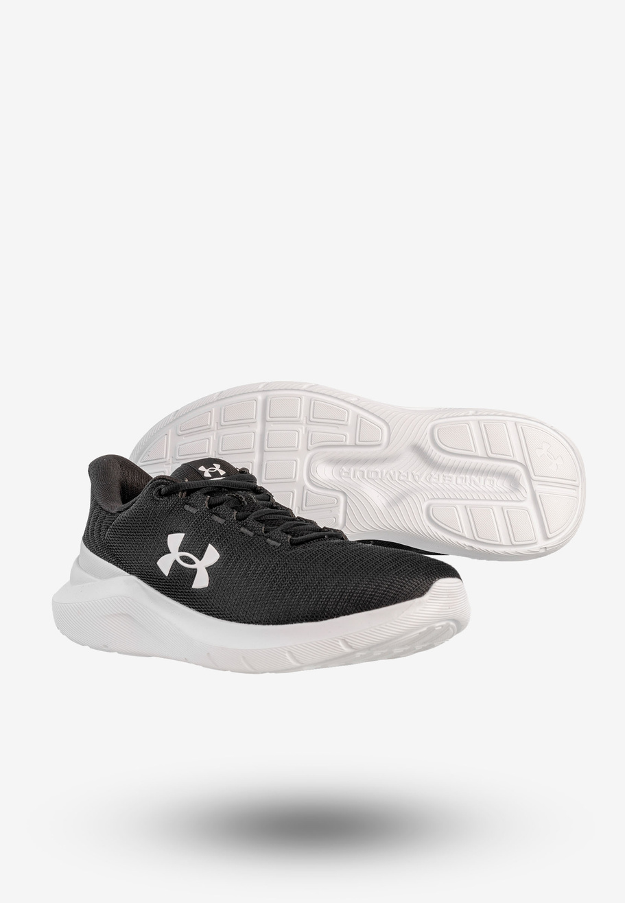 Sneakersy Męskie Under Armour Sportowe Buty Czarne UA Phade RN 3