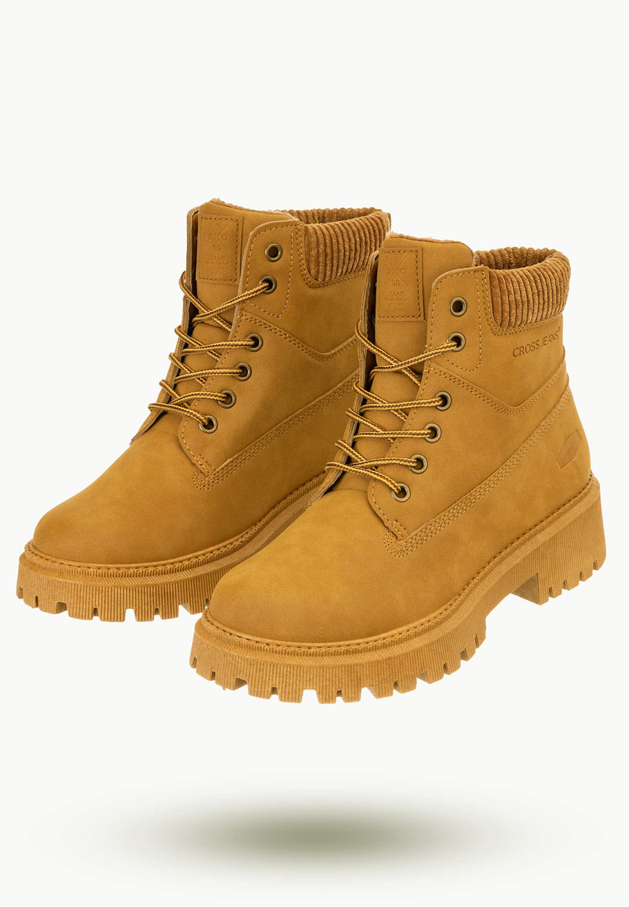 Buty Damskie Trzewiki Camel Cross Jeans