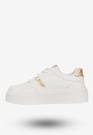 Sneakersy Damskie BIG STAR Buty Sportowe Półbuty Na Platformie Białe SS274359