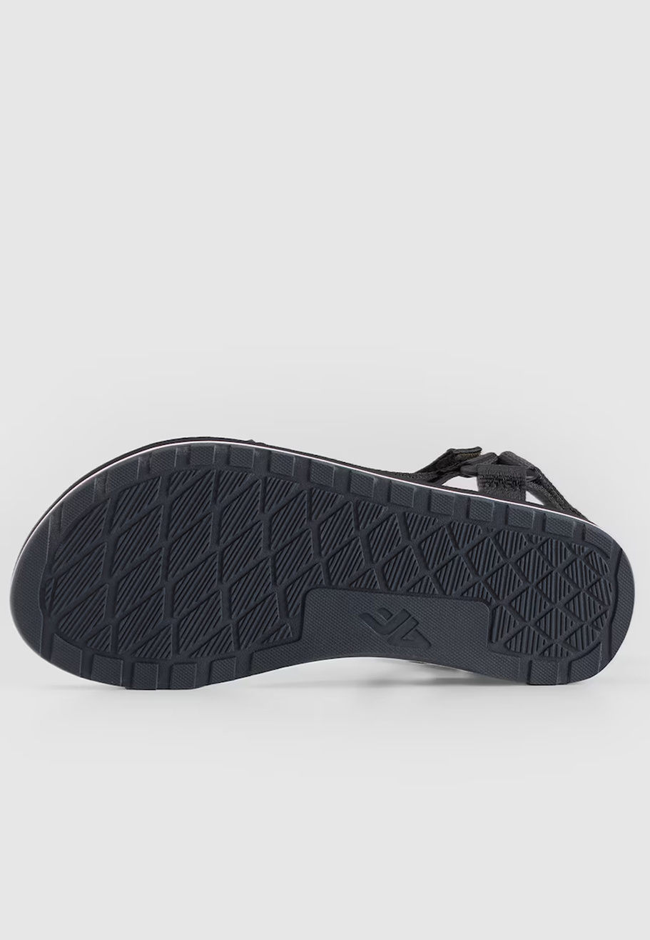 Sandały Damskie 4F Buty Letnie Na Rzepy Lekkie Ciemny Szary 4FRSS24FSANF054
