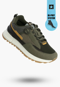 Buty Męskie BIG STAR Sneakersy Sportowe Khaki RR174280