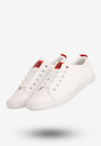 Sneakersy Damskie Tenisówki Ekoskóra Buty Półbuty Białe ShoSho