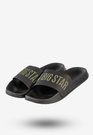 Klapki Męskie BIG STAR Buty Klasyczne Sportowe Czarne SS174359