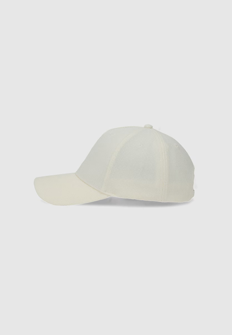 Czapka Z Daszkiem Unisex 4F Sportowa Kaszkietówka Złamana Biel 4FWSS25ACABU400