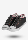 Trampki Damskie Buty Na Ukrytej Koturnie Czarne Badoxx LXC-7128