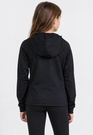 Bluza Dziewczęca 4F Sportowa Treningowa 4FDry Rozpinana Z Kapturem Czarna 4FJWSS26TFSWF688-20S