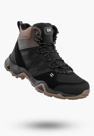 Buty Męskie Trekkingowe Sportowe SoftShell Wysokie Brązowe DK VB17782