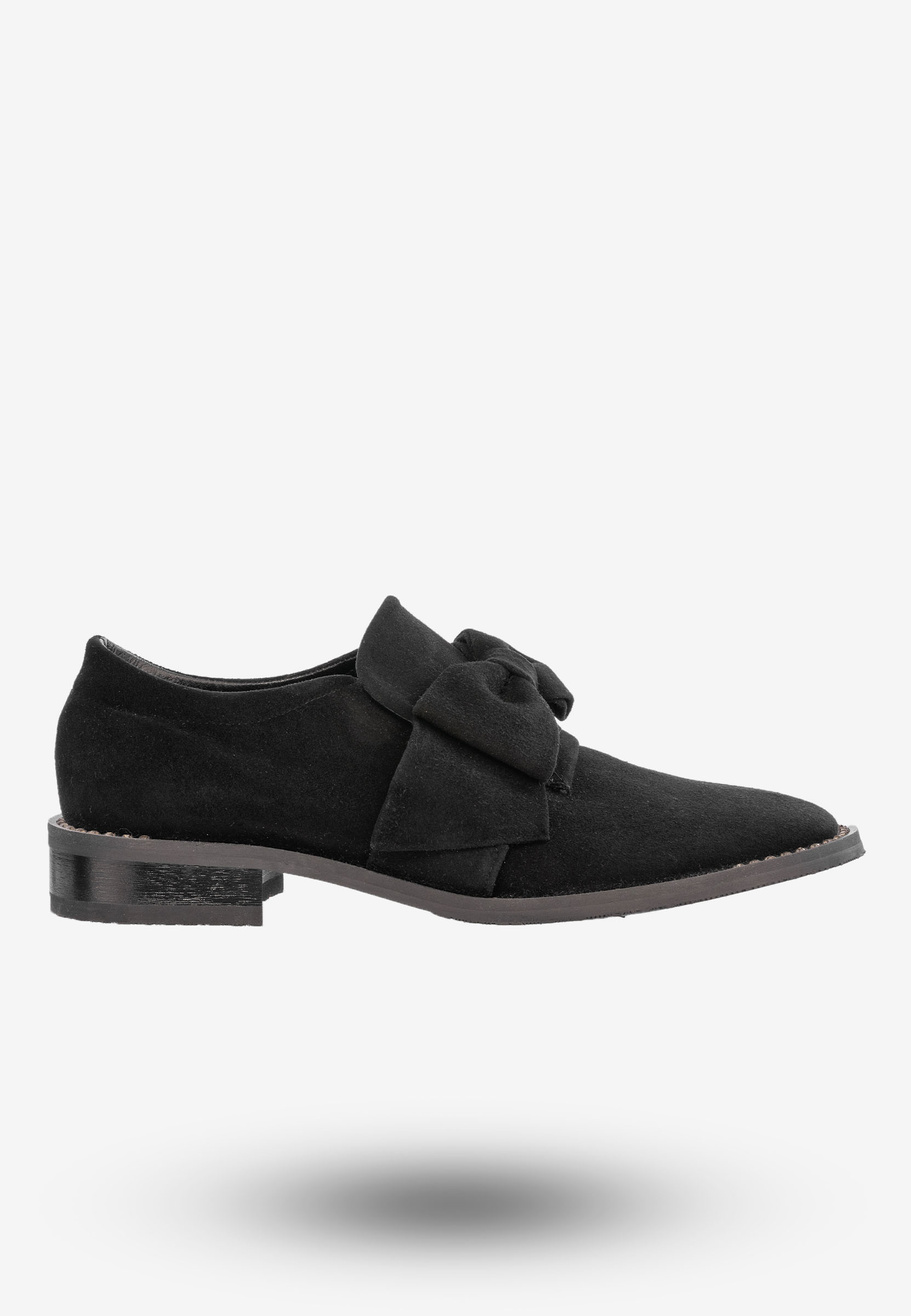 Lordsy Damskie Buty Skórzane Mokasyny Czarne Joulie 211
