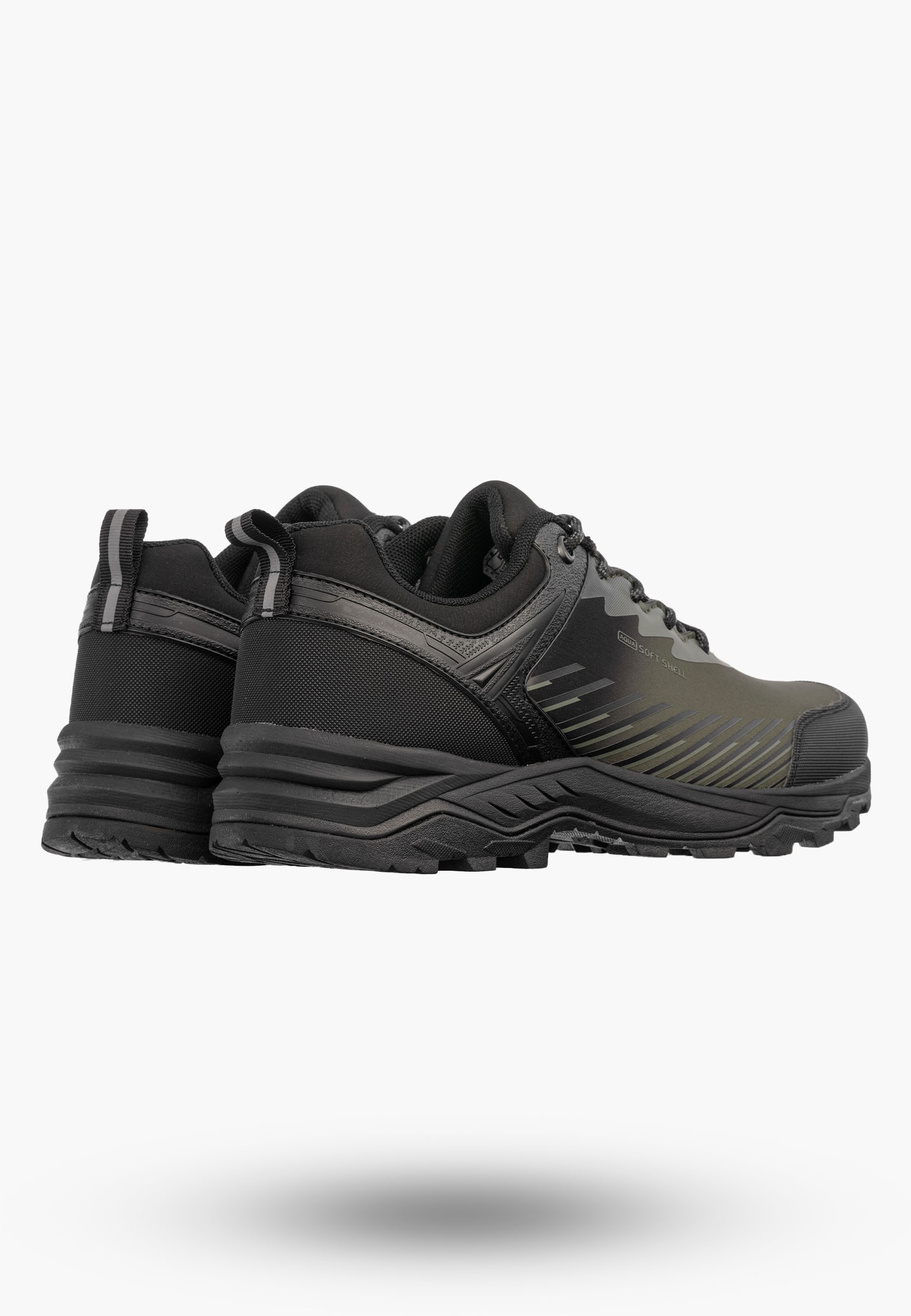Buty Trekkingowe Męskie DK Softshell Sportowe Wodoodporne Khaki