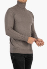 Golf Męski Slim Fit Szary