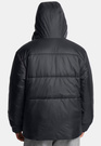 Kurtka Puchowa Męska Under Armour Sportowa Ocieplana Zimowa Z Kapturem Czarna Lightweight Insulated