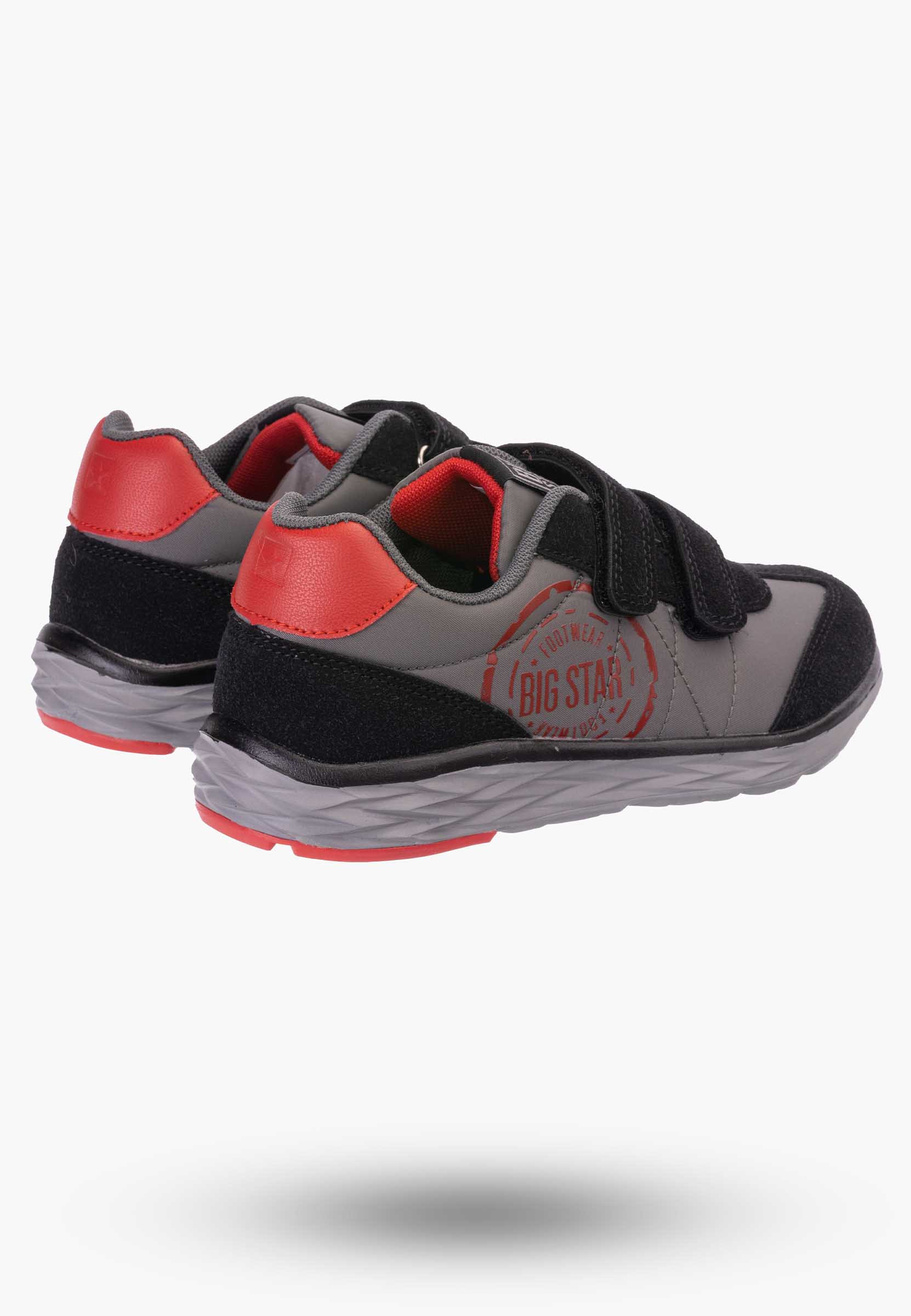 Buty Chłopięce Big Star Sneakersy na rzepy JJ374208