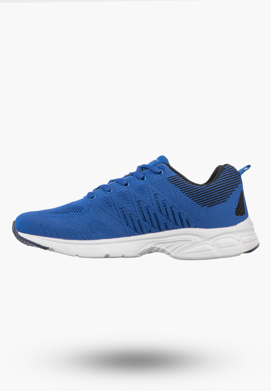 Buty Sportowe Męskie DK Jogging Do Biegania Sneakersy Lekkie Niebieskie