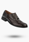 Buty Skórzane Męskie Półbuty Wizytowe Eleganckie Brązowe WOJTYŁKO