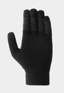 Rękawiczki 4F Bezszwowe Touch Screen Czarne Uniseks 4FAW23AGLOU049