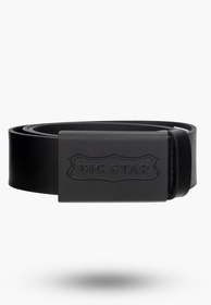 Pasek BIG STAR Skórzany Czarny HH674146