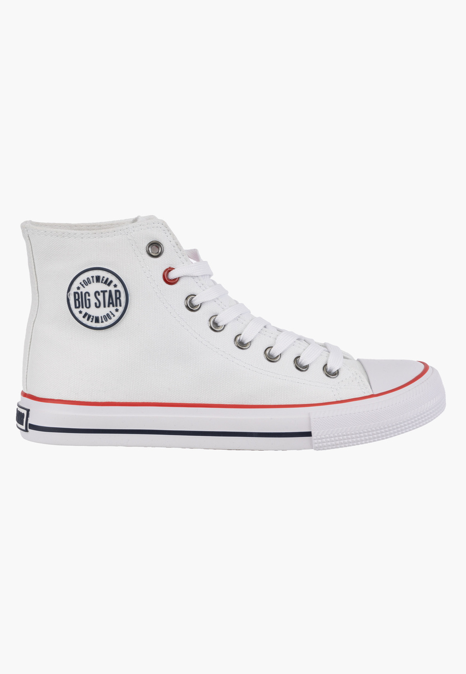 Trampki damskie Big Star Białe T274026