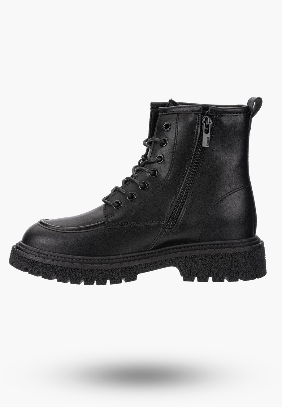 Buty Damskie BIG STAR Botki Ocieplane Czarne OO274A124