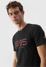 Koszulka Męska 4F T-shirt Czarny Logo