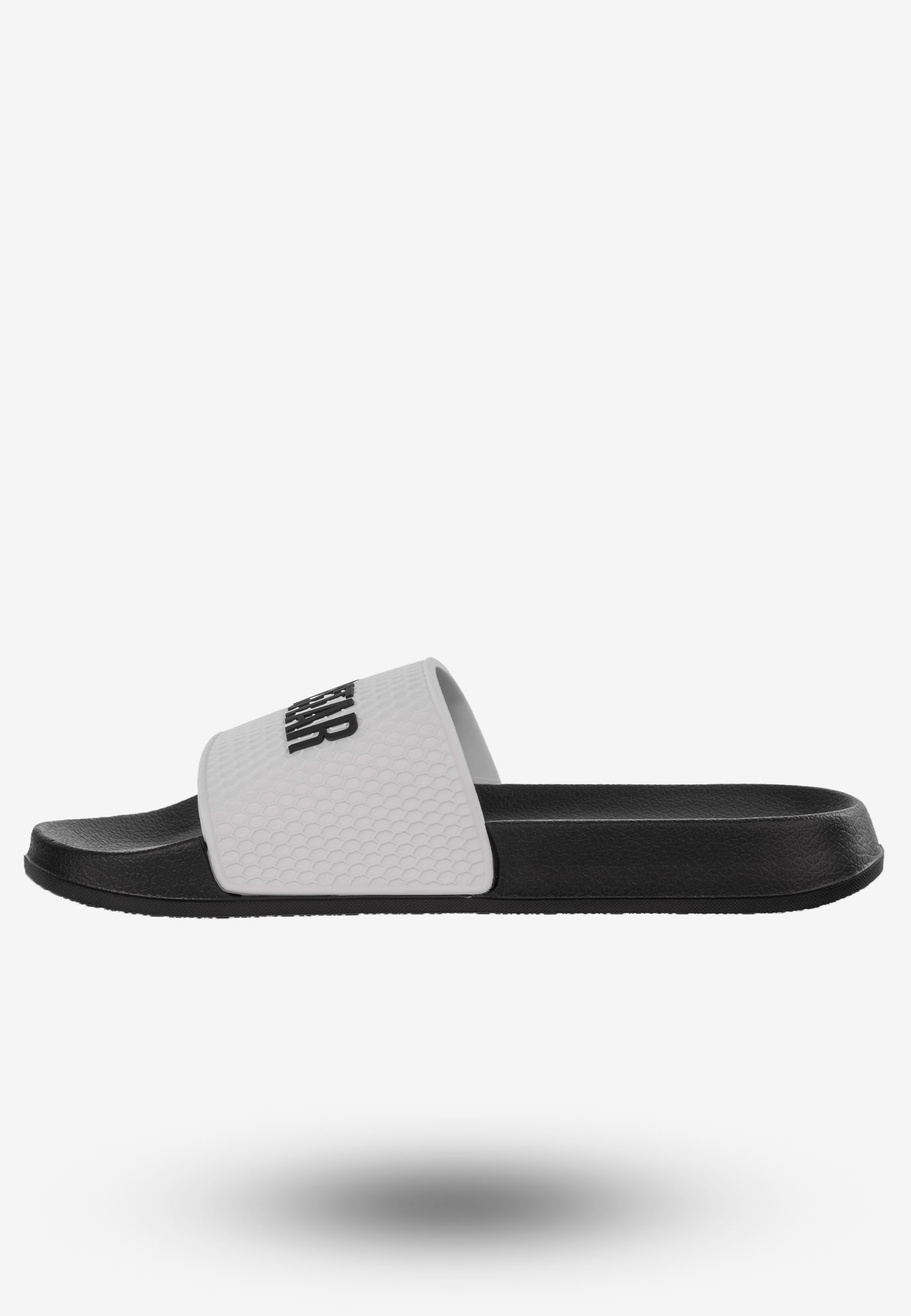 Klapki Męskie Buty BIG STAR Czarno-Białe JJ174506