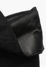 Botki Damskie Buty Na Zimę Eleganckie Stylowe Wsuwane Czarne