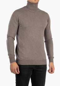 Golf Męski Slim Fit Szary