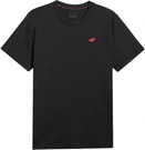 Koszulka Męska 4F T-shirt Z Logo Regular Czarny 4FWMM00TTSHM3341
