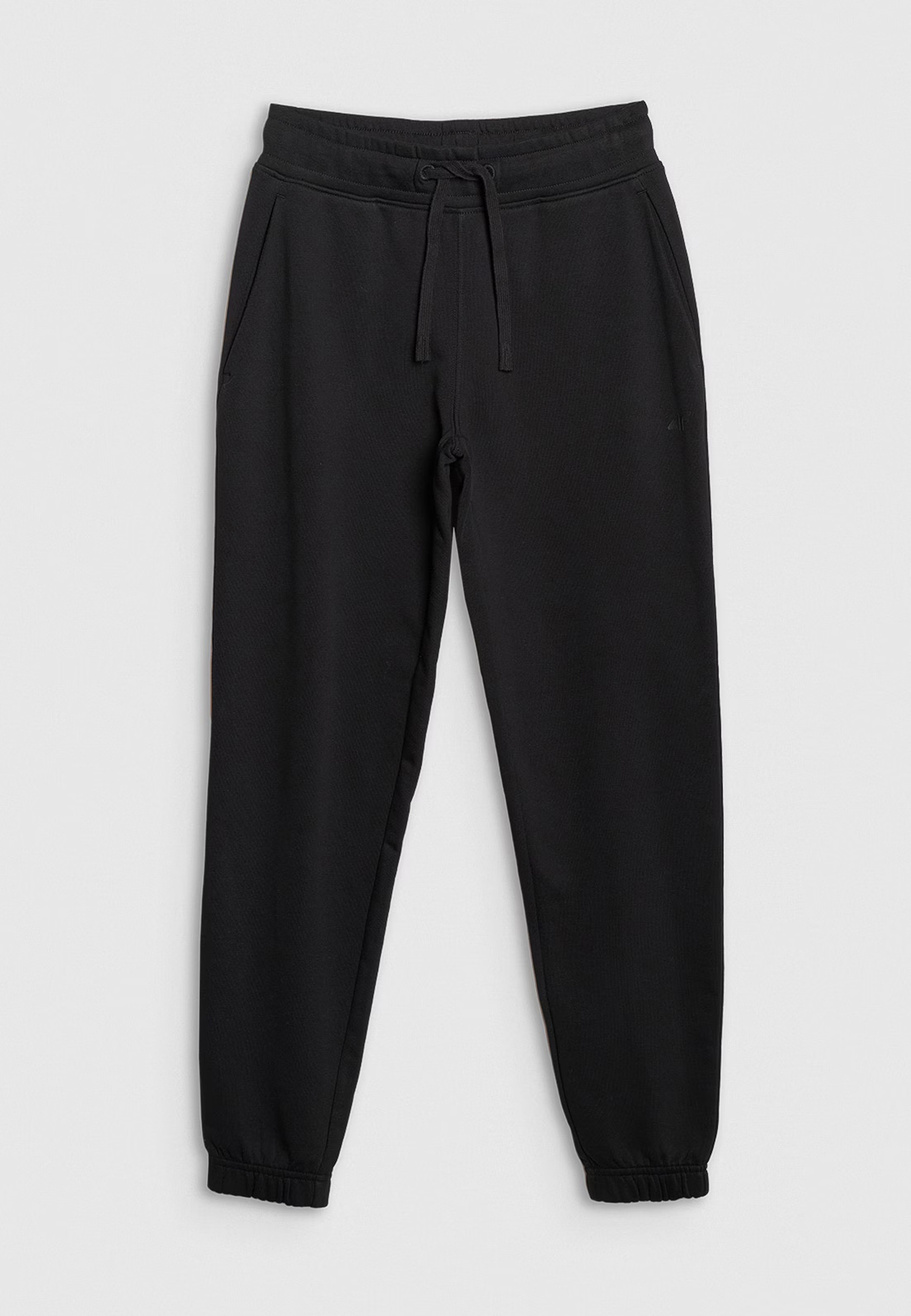 Spodnie Damskie 4F Joggery Dresowe Czarne 4FWMM00TTROF1138