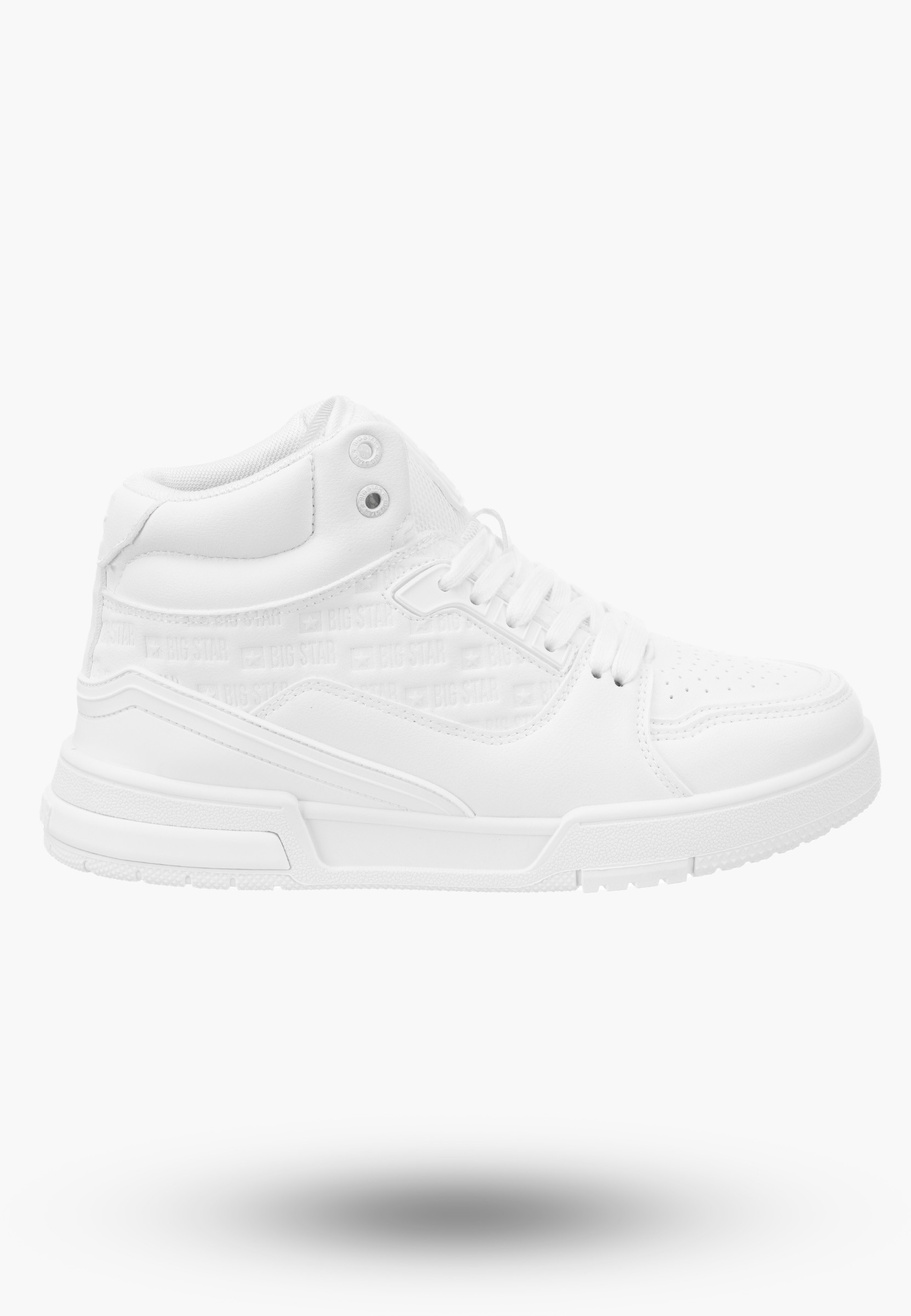 Buty Damskie Big Star Białe Sneakersy Sportowe OO274A535