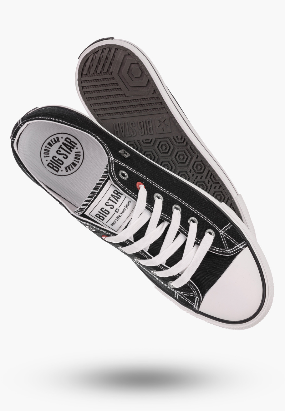 Trampki Big Star Czarne Buty Męskie NN174300
