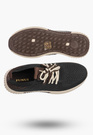 Sneakersy Damskie Buty Sportowe Wsuwane Lekkie Tekstylne Czarne